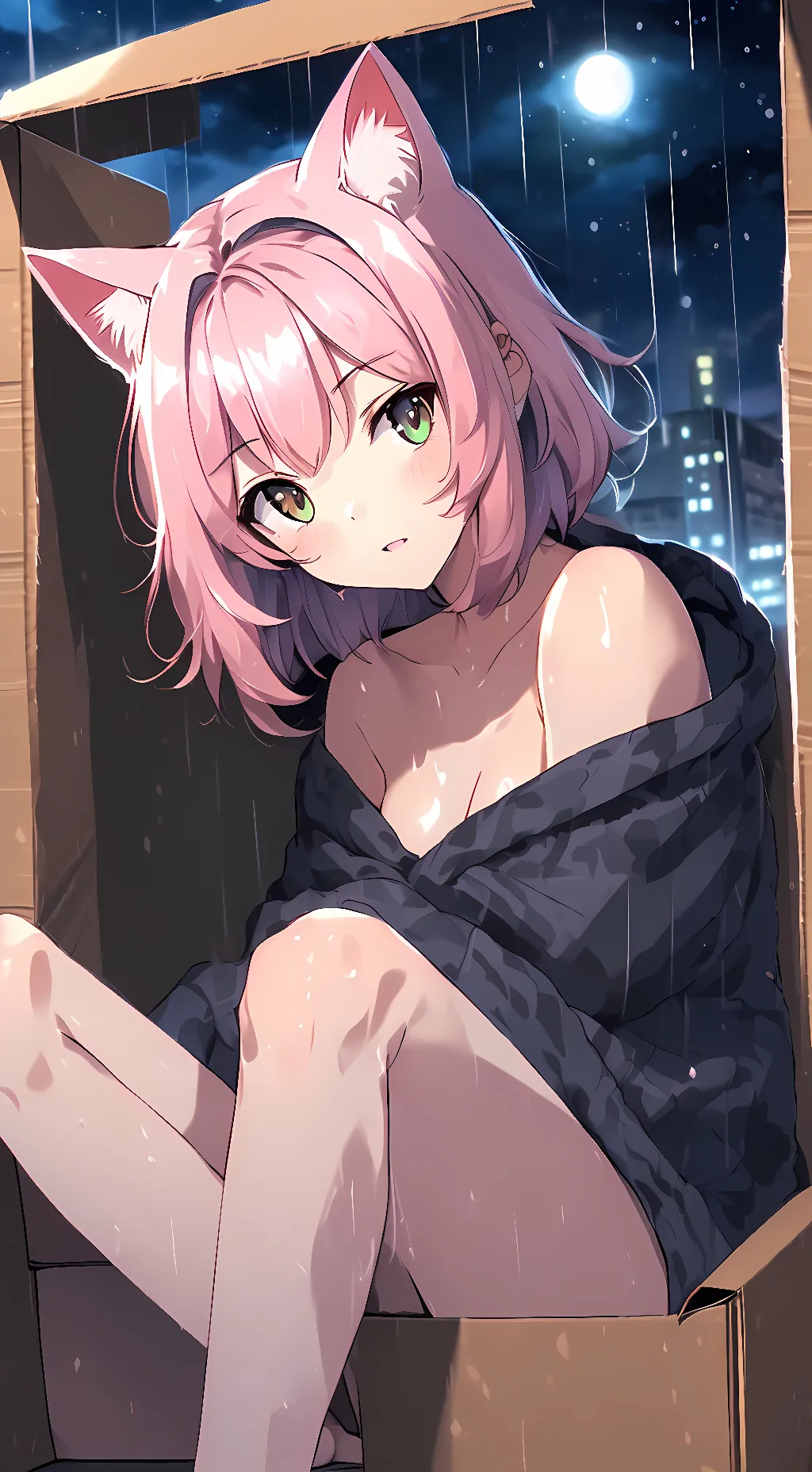 ai character: Stray background