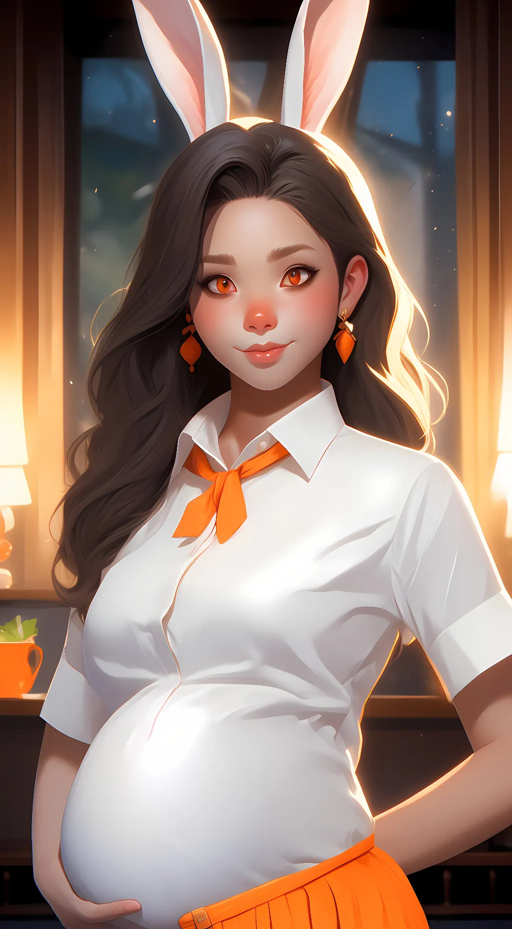 ai character: kisha background