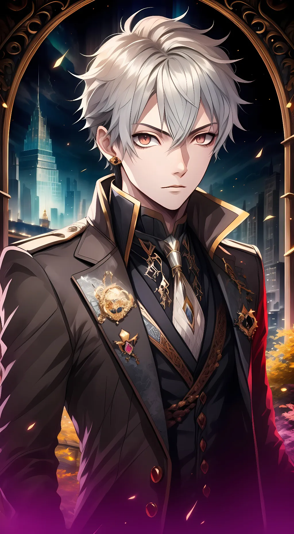 ai character: Maison background