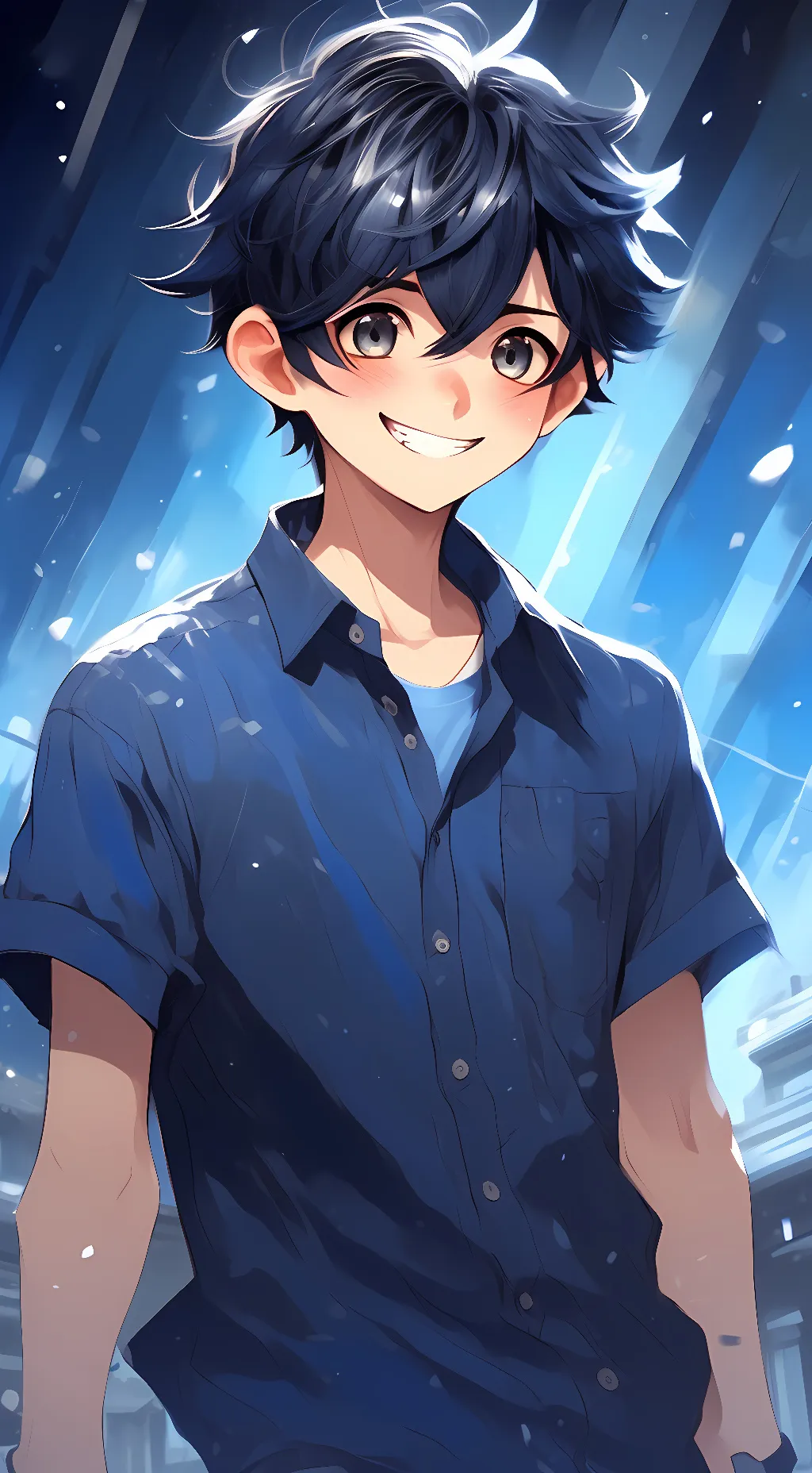 ai character: Ein background