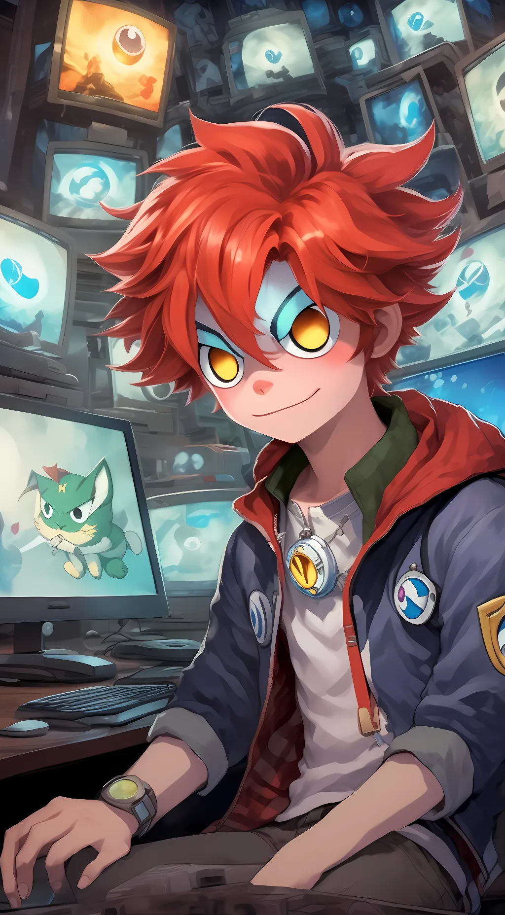 ai character: Hinozall background