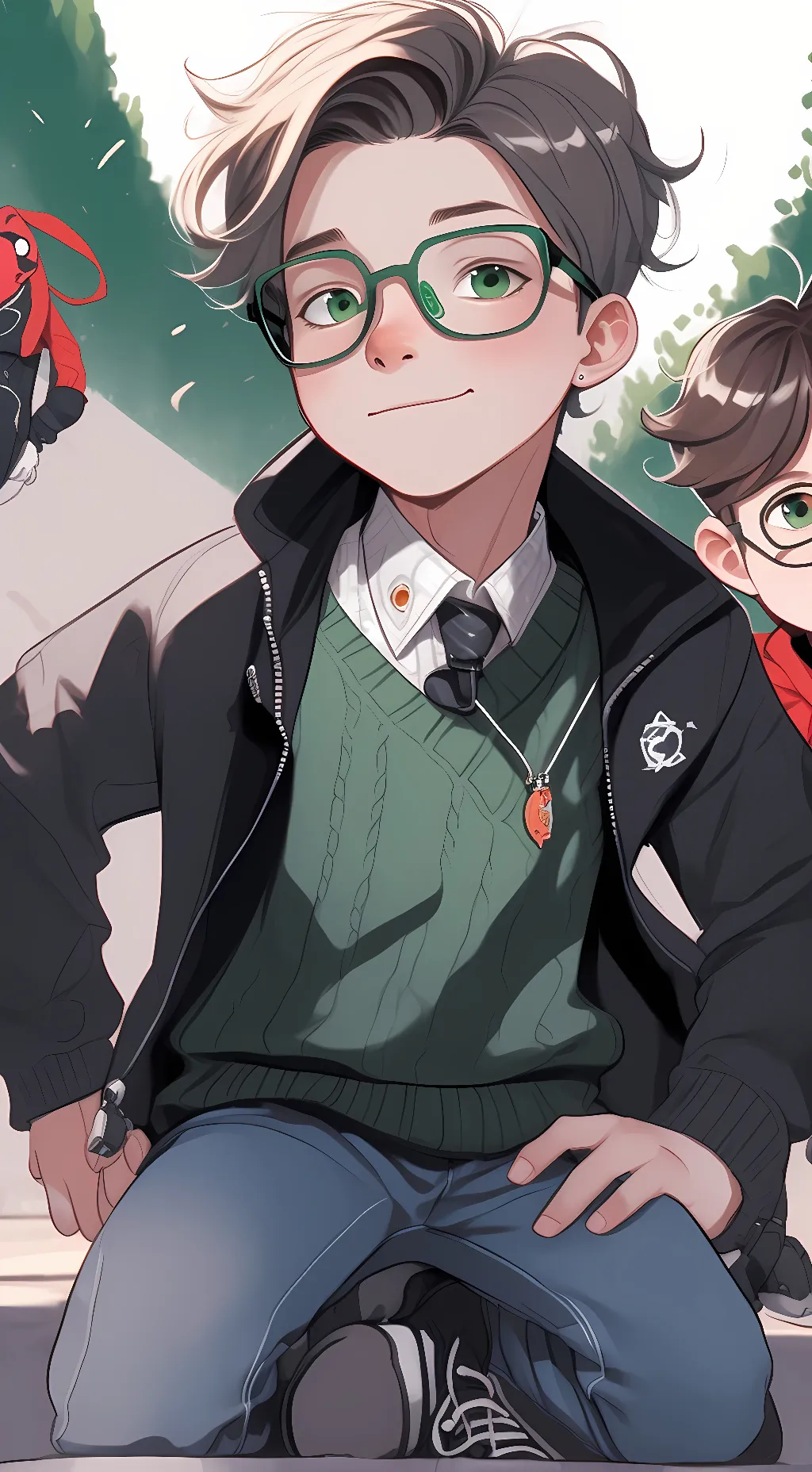 ai character: Dylan Fedder/Dylan background