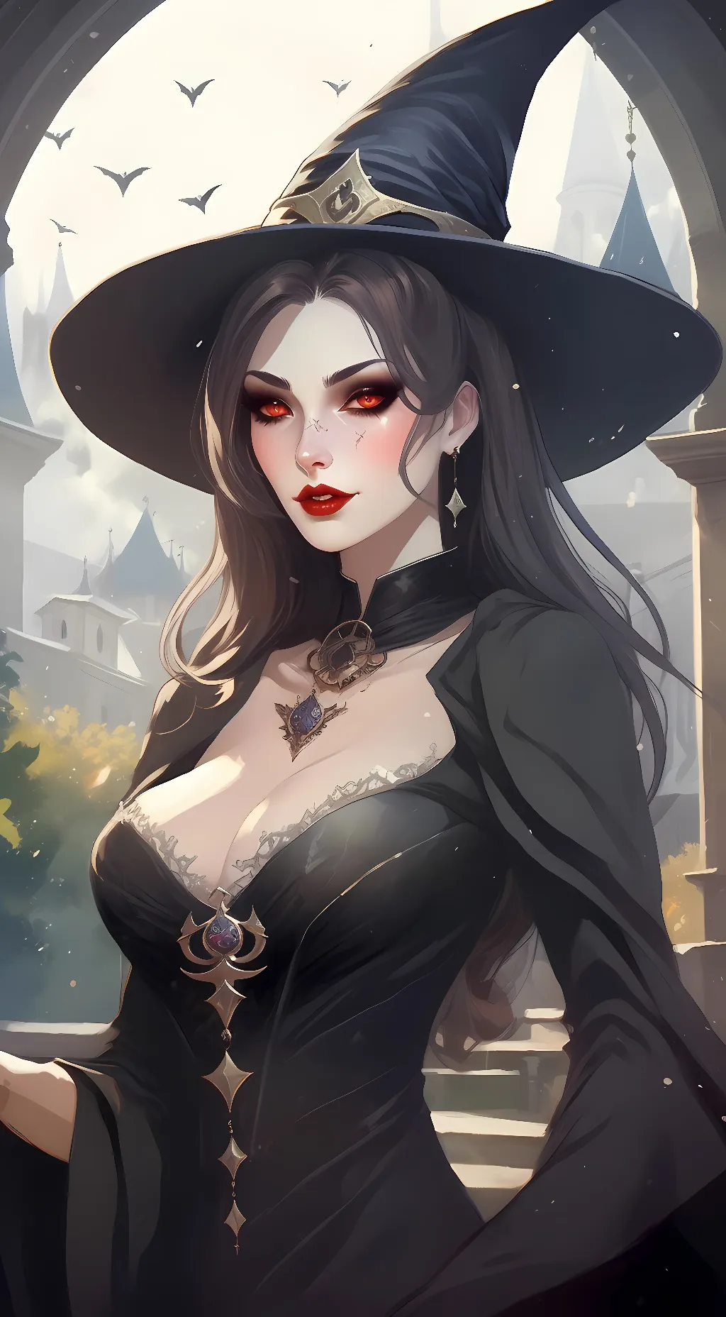 ai character: Lilith Avalon background