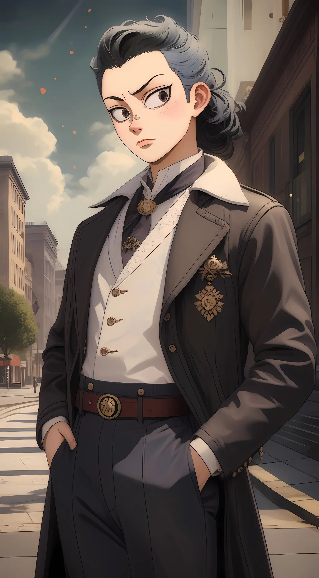 ai character: Genya background