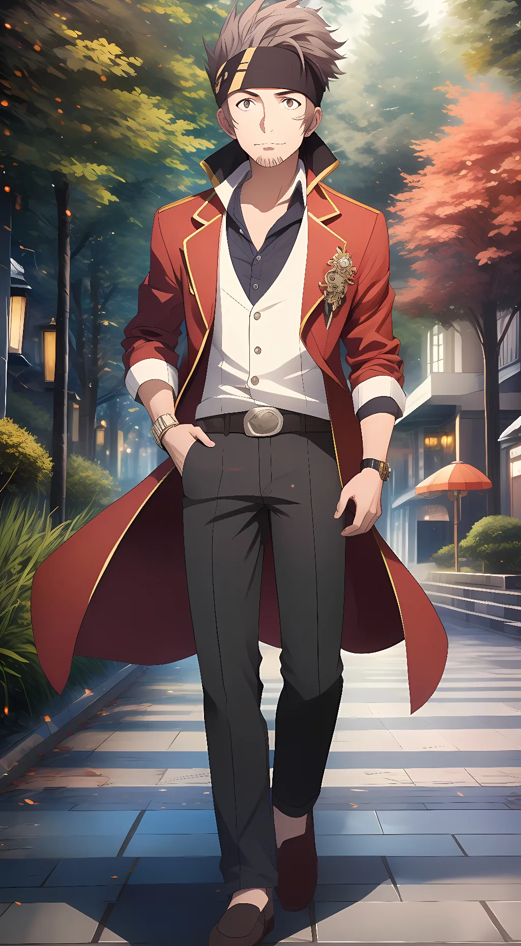 ai character: Klein background