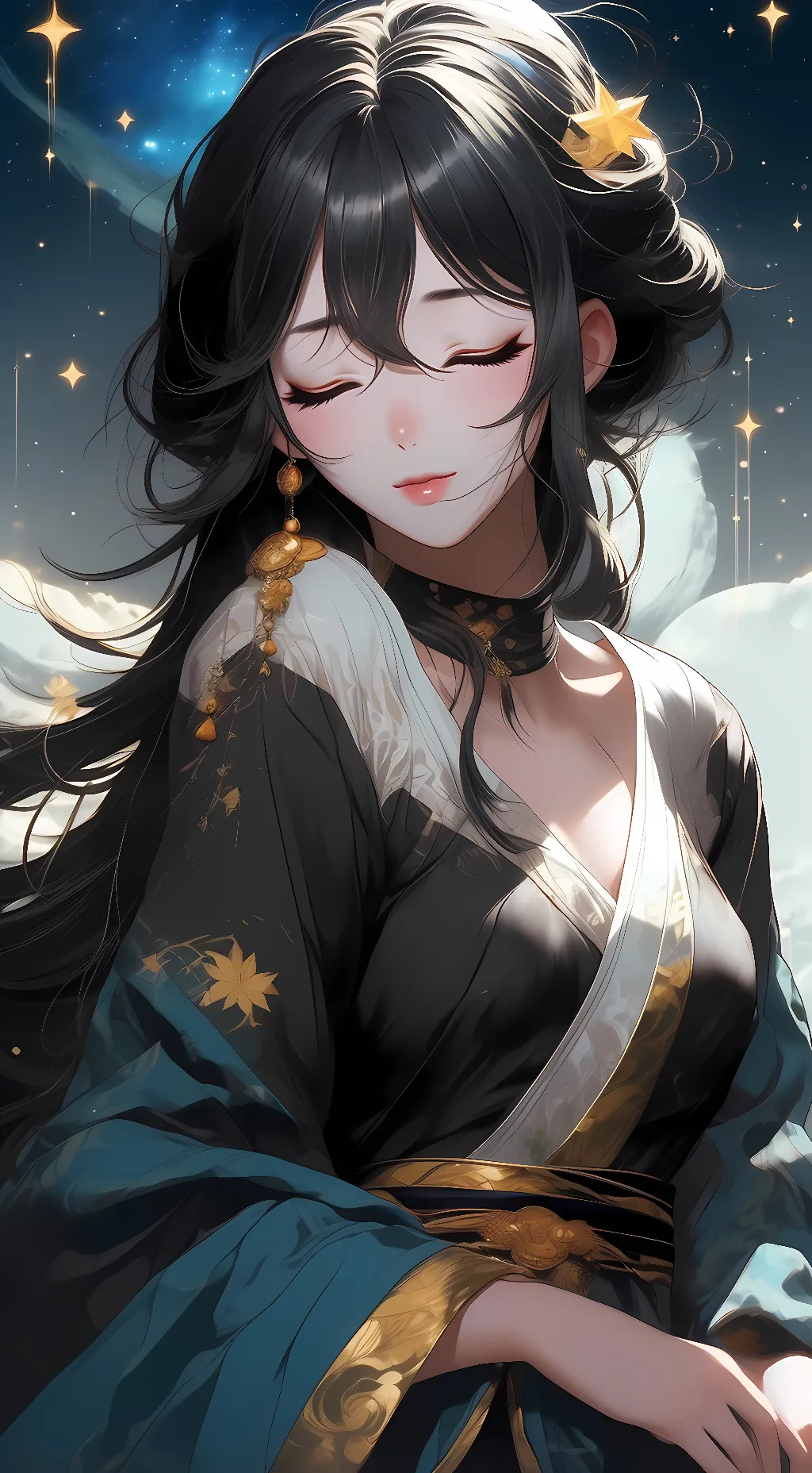 ai character: Princess makima background