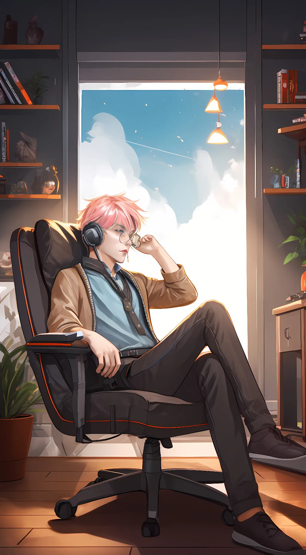 ai character: John  background