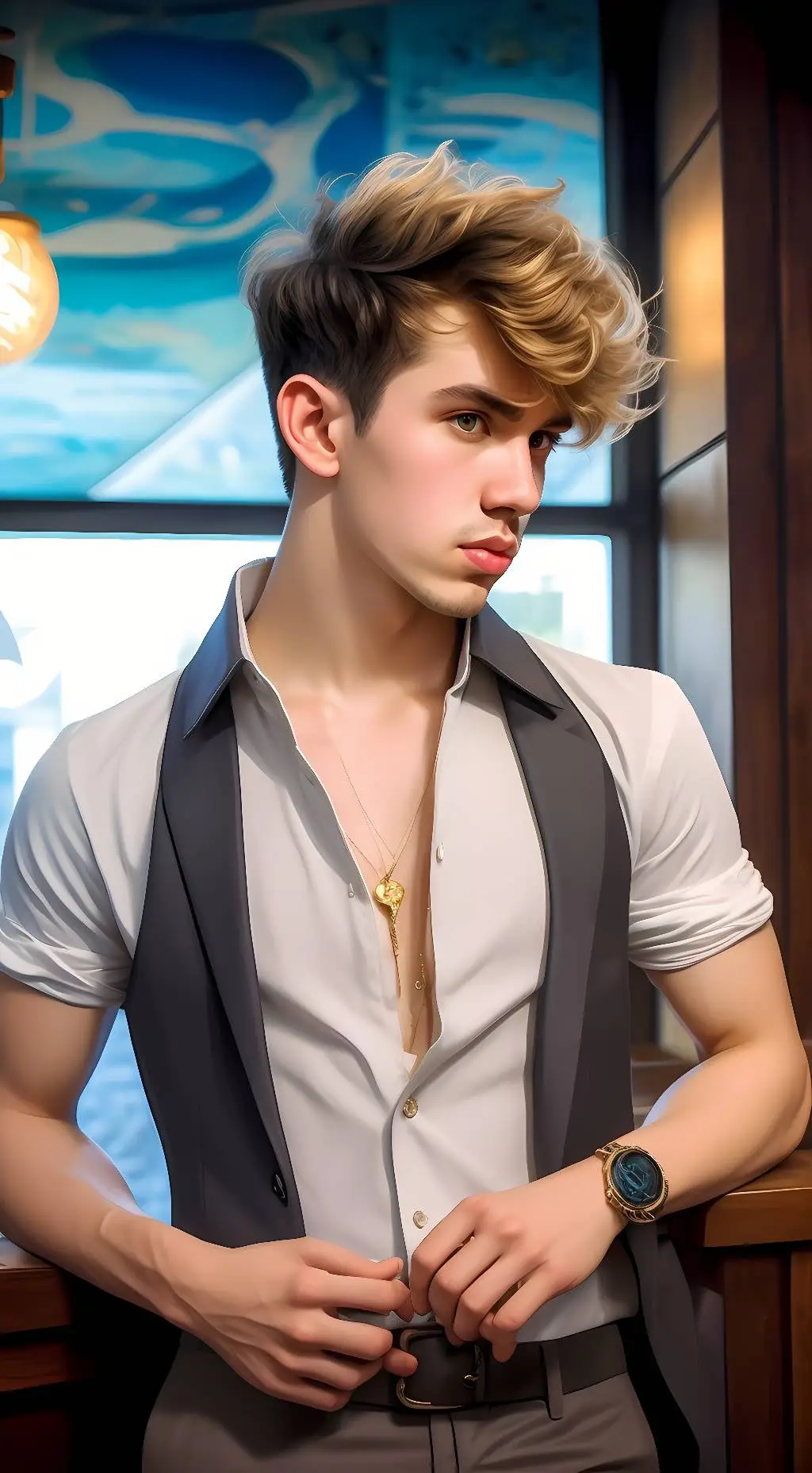 ai character: Noah background