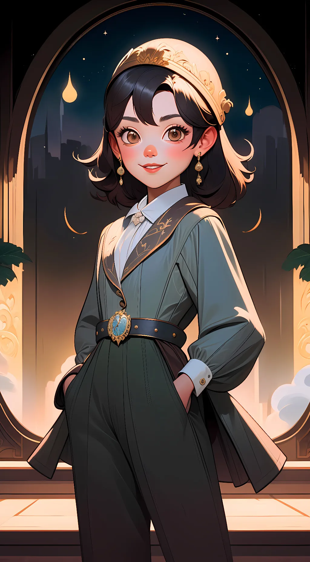 ai character: Bella background