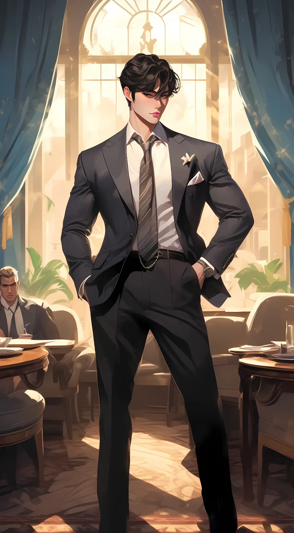 ai character: Dong-Sun - CEO background