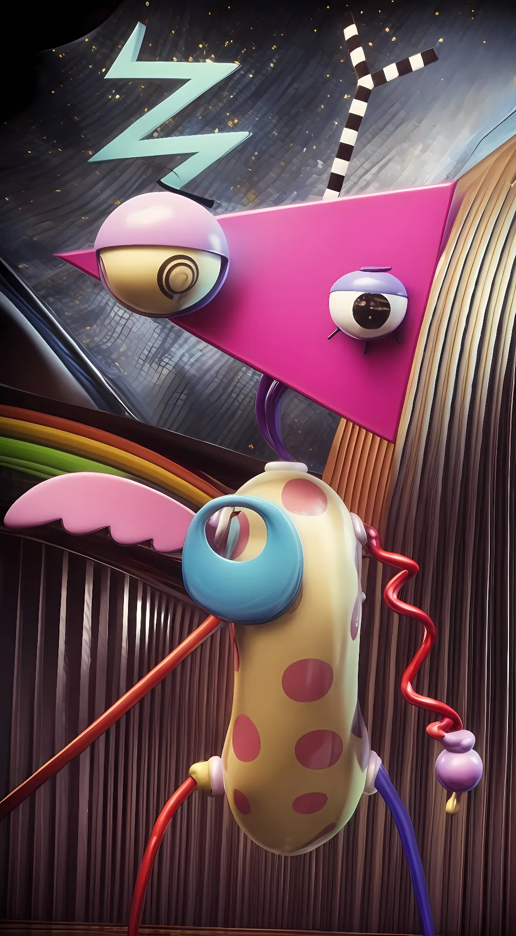 ai character: (TADC)🎇ZOOBLE🎇 background