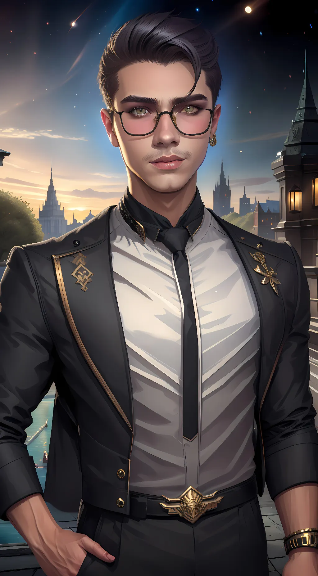 ai character: Blaze Dormander background