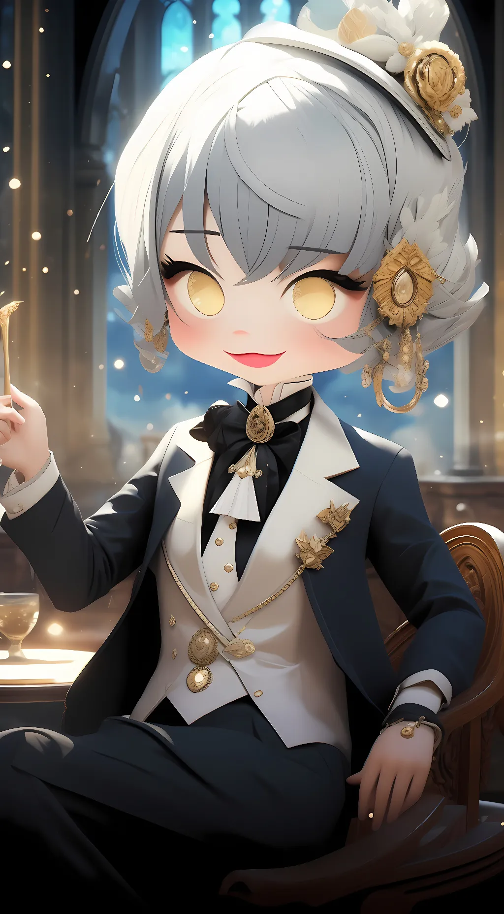 ai character: it dk background