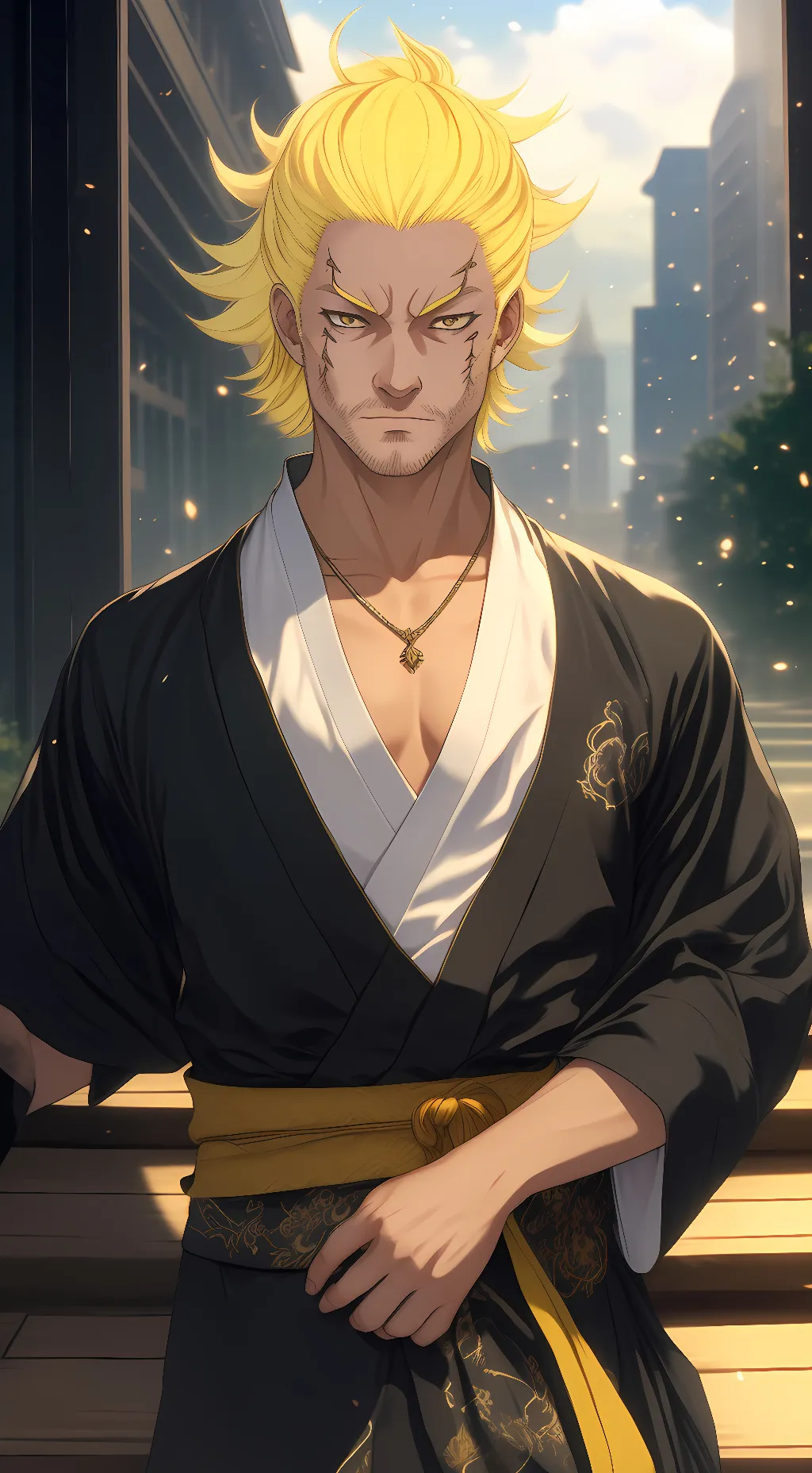 ai character: 4 raikage background