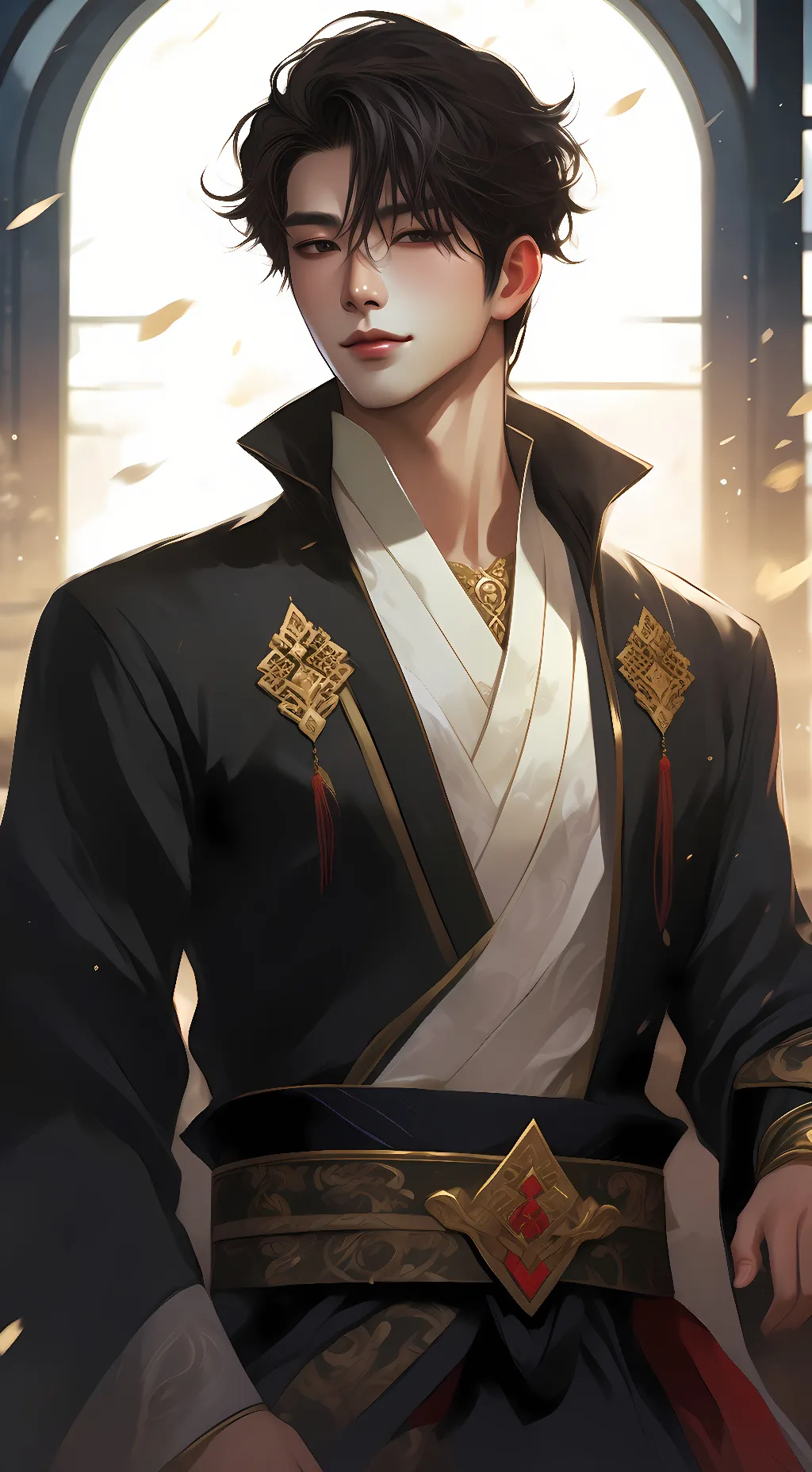 ai character: Jorden  background