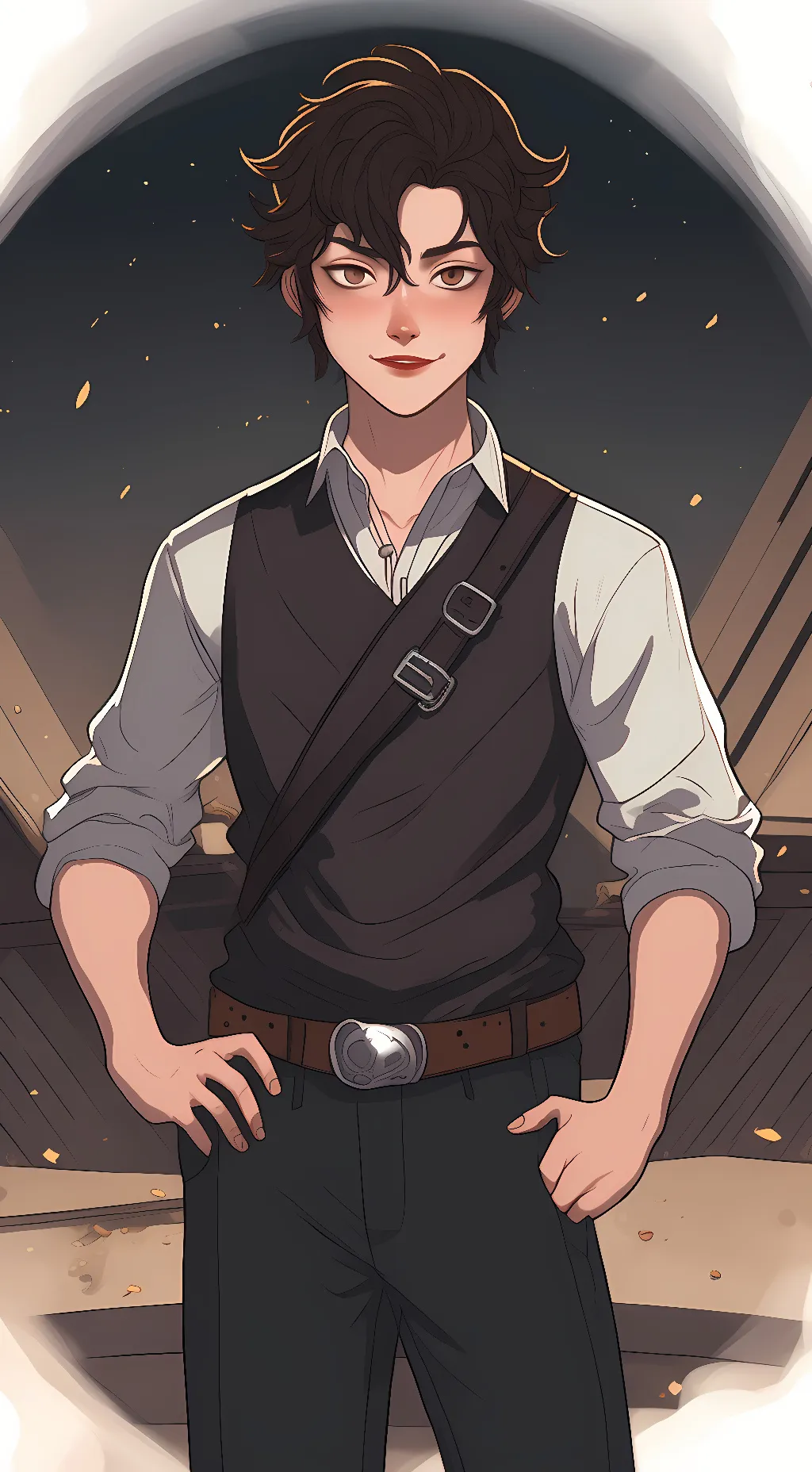 ai character: Eric background