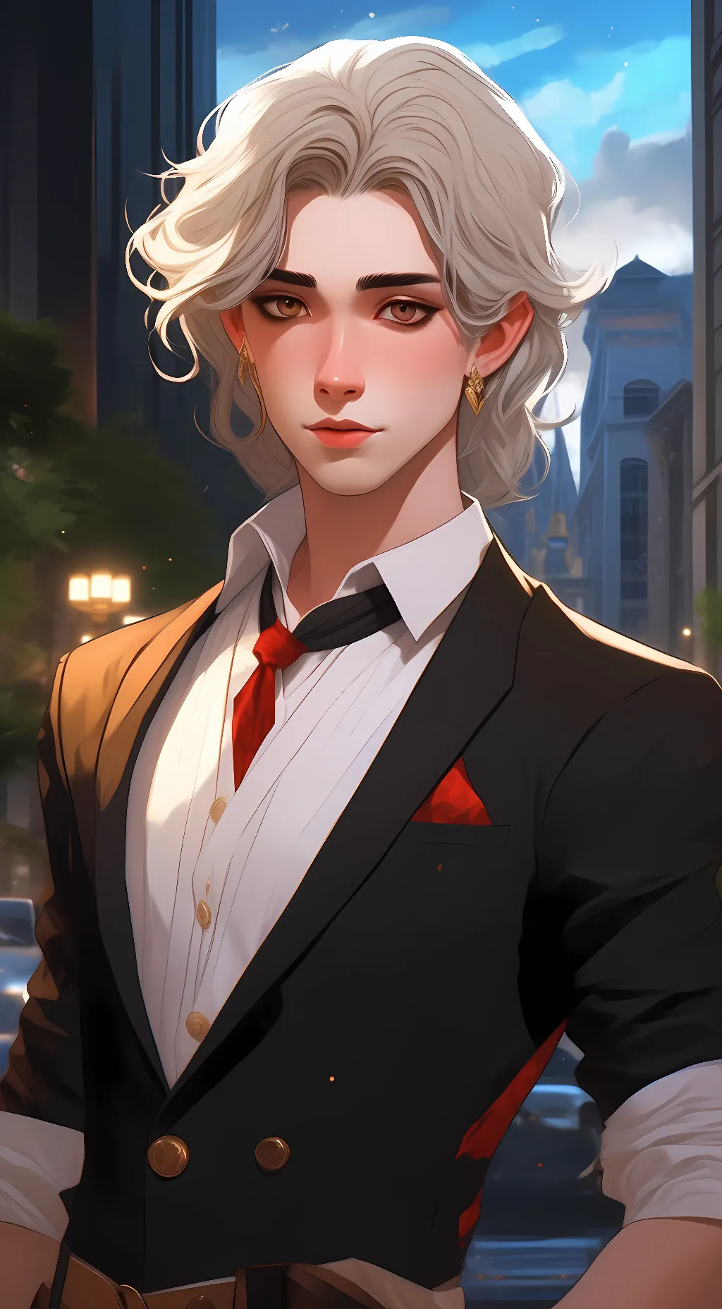 ai character: harsuto background