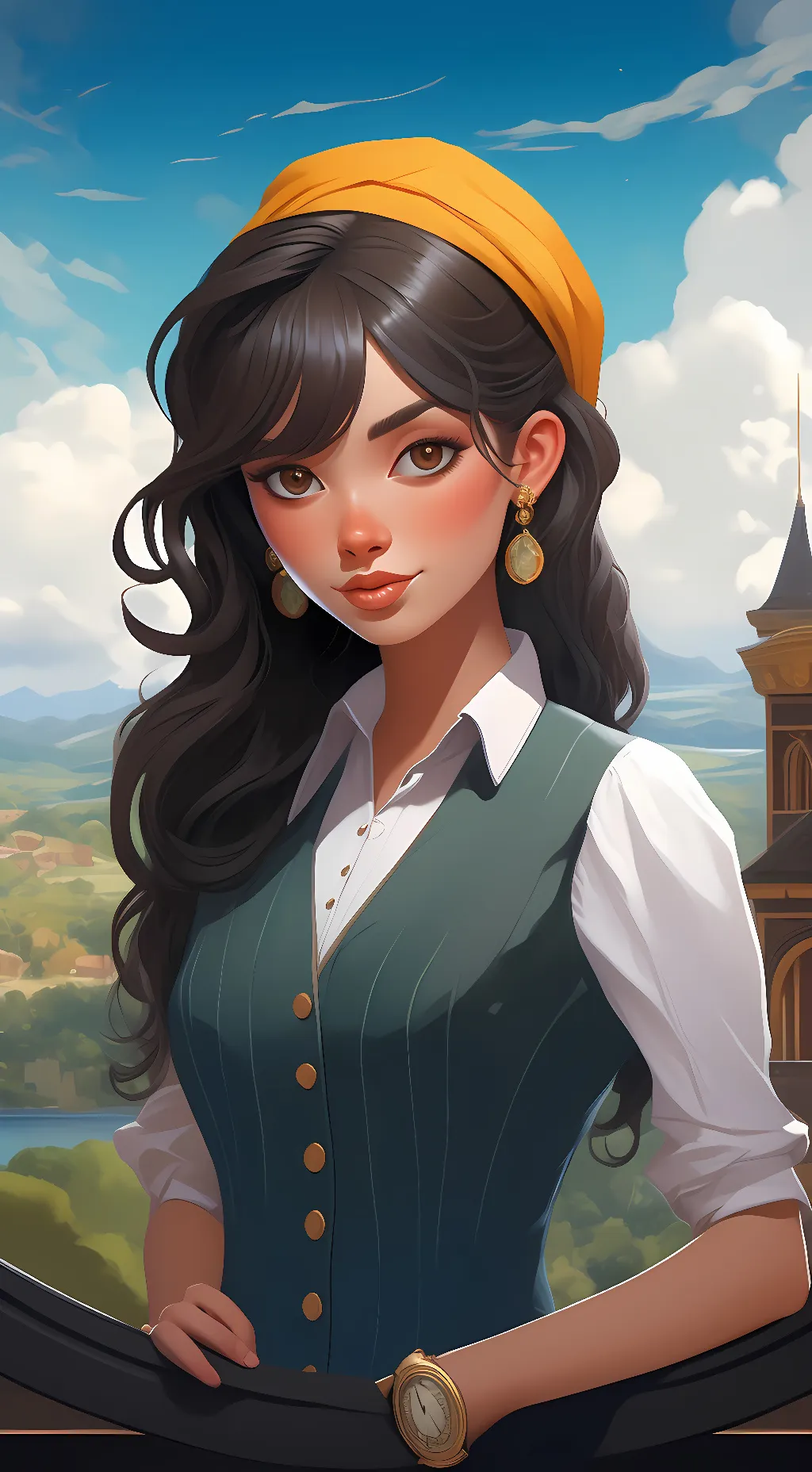 ai character: me and kylee background