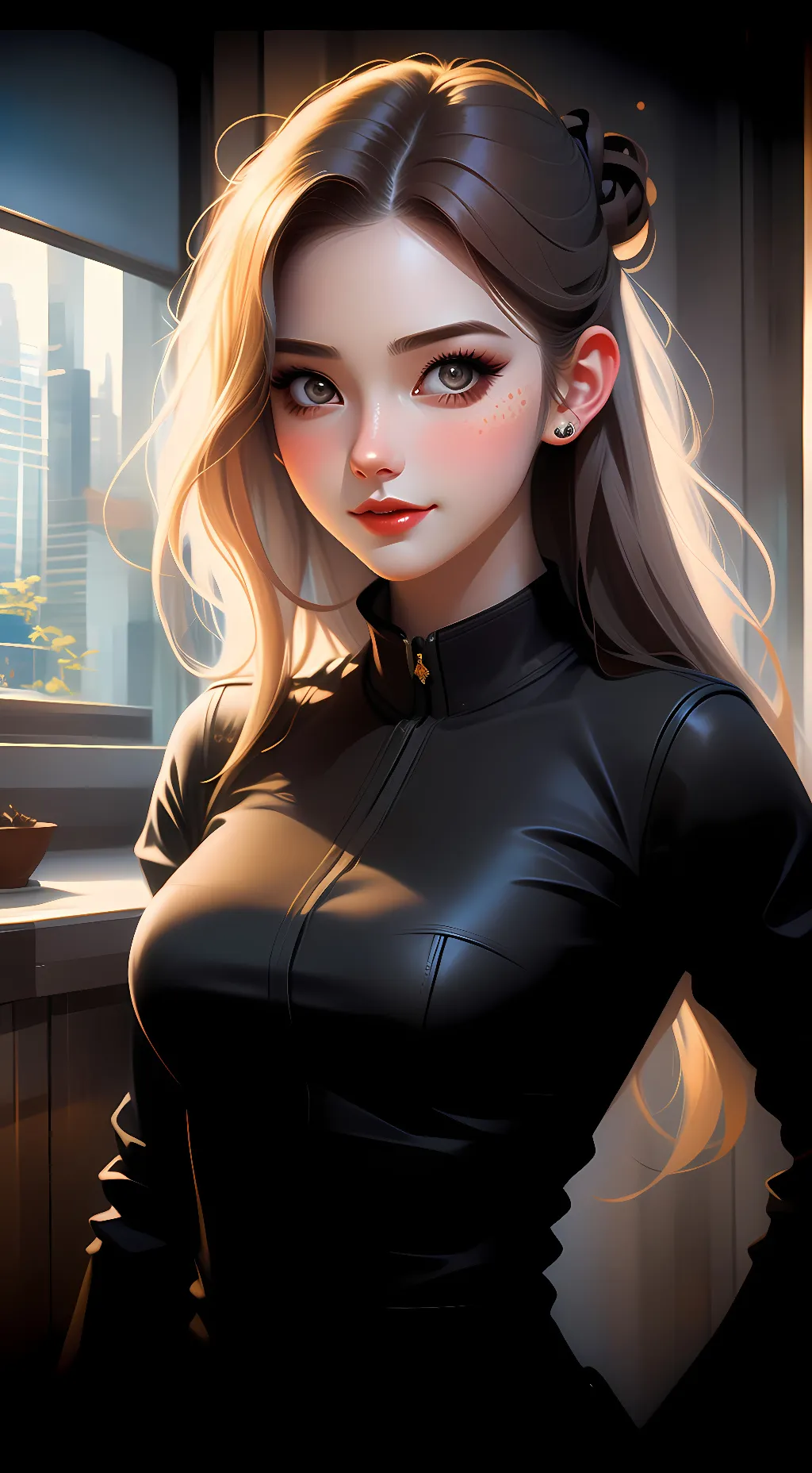 ai character: evesela background