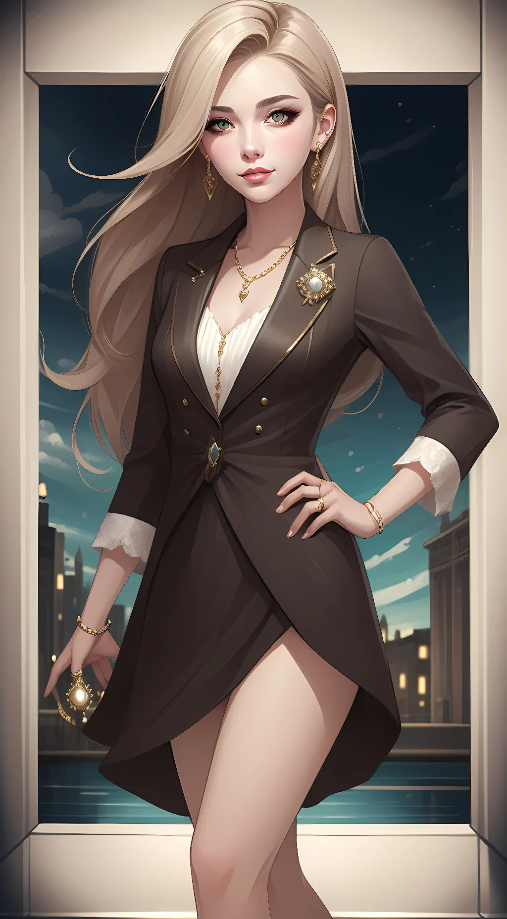 ai character: Serenity  background