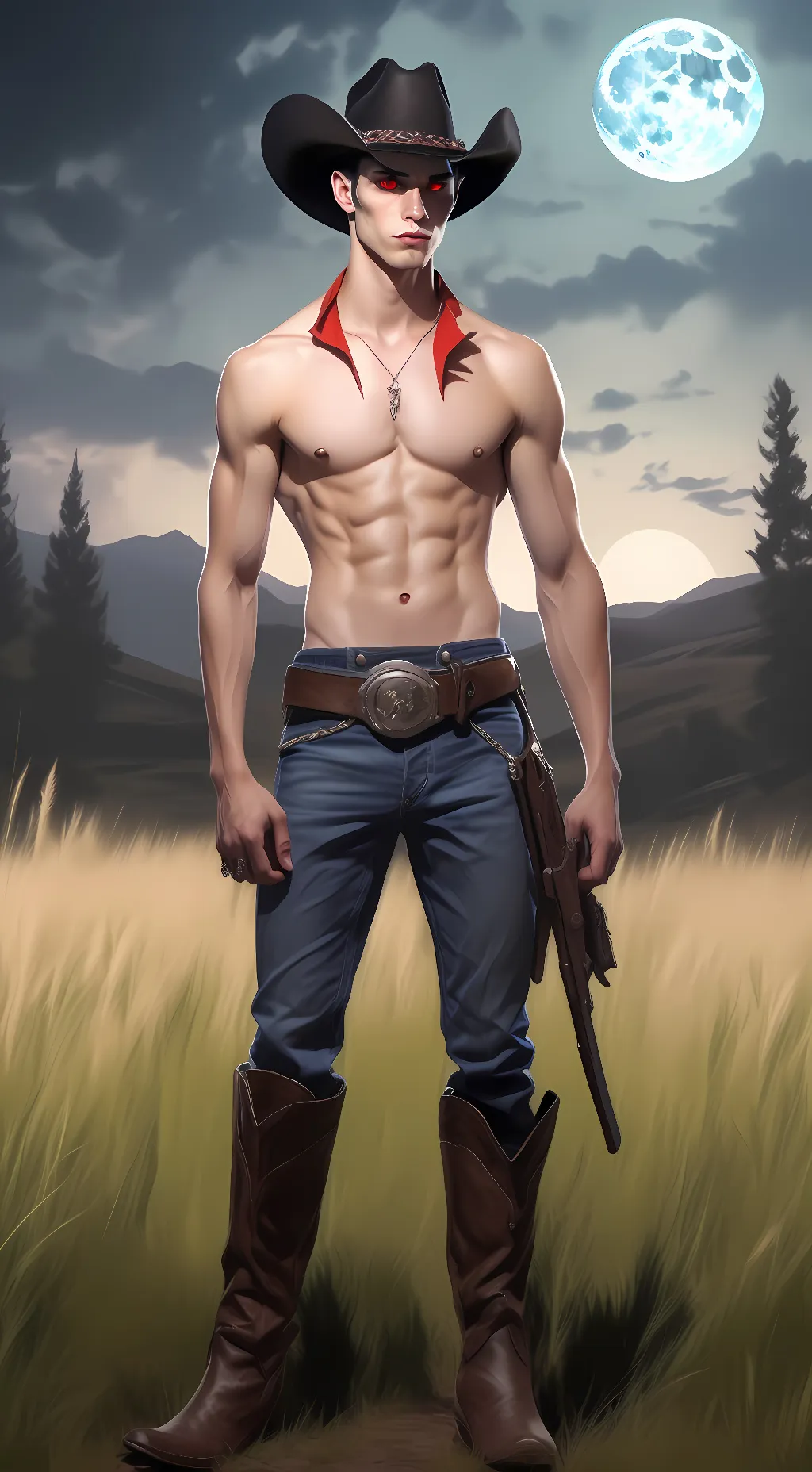 ai character: Luka Goldrock background