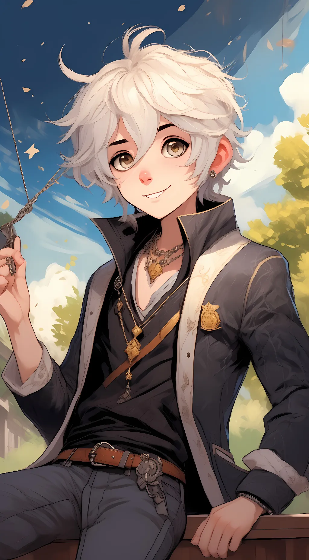 ai character: Dakure background