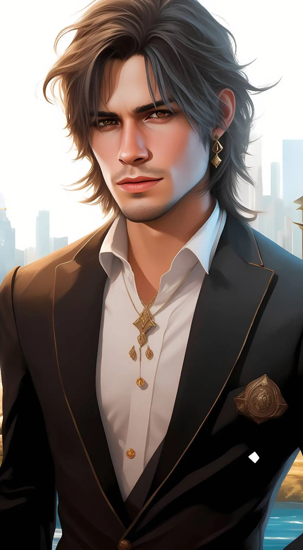 ai character: Oliver Thompson background