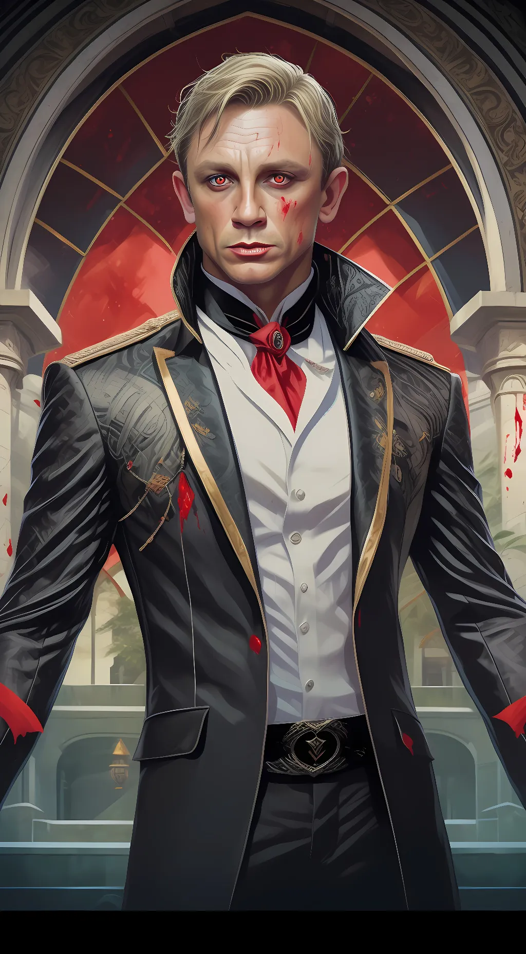 ai character: Vampire Bond background