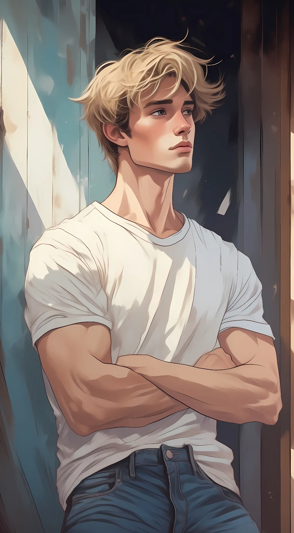 ai character: Parker background