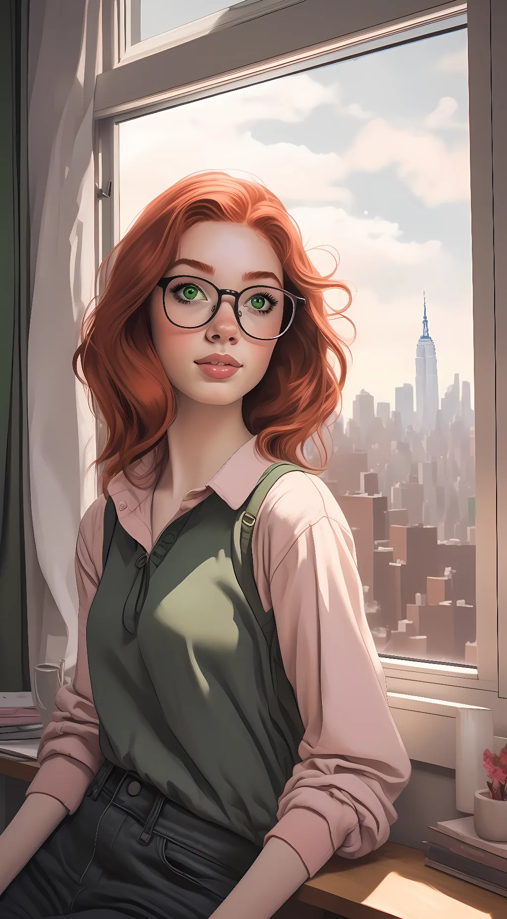 ai character: Gwen background