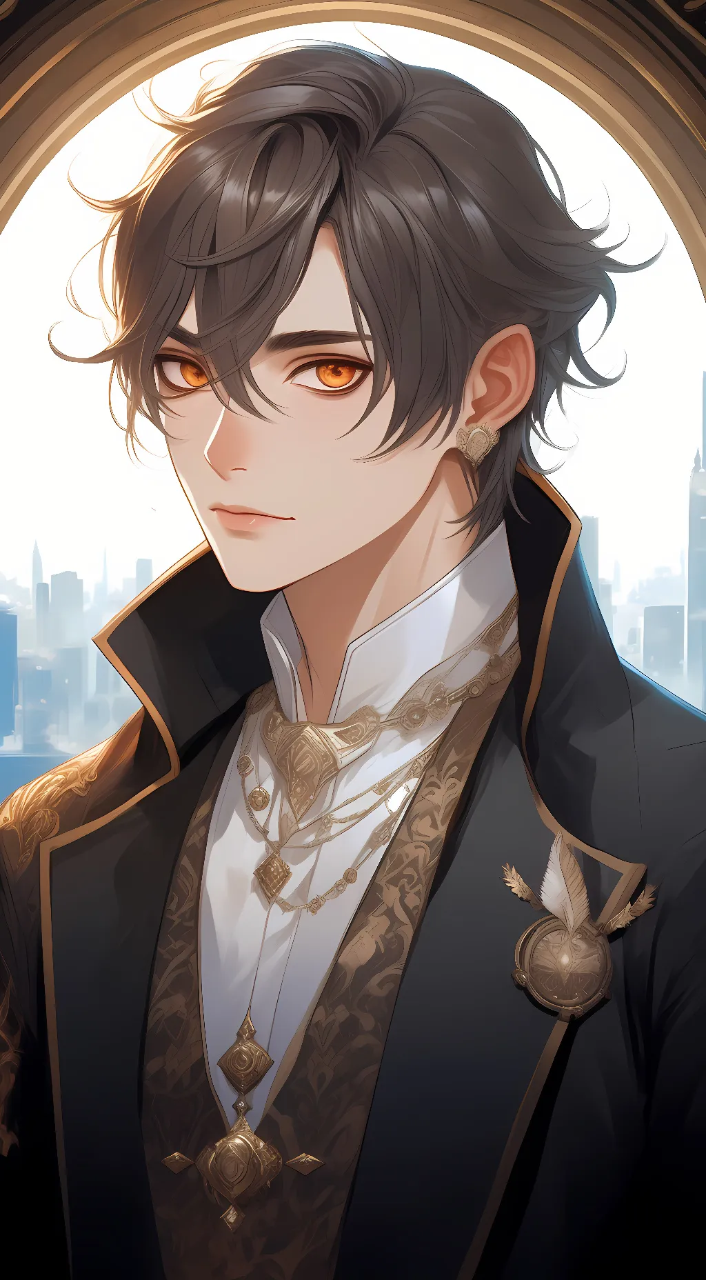 ai character: Haruhi  background