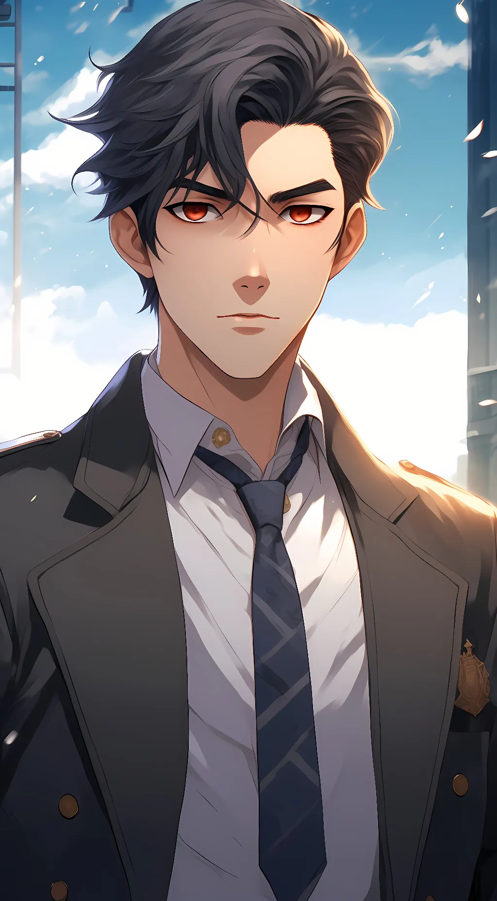 ai character: jumin Walker background