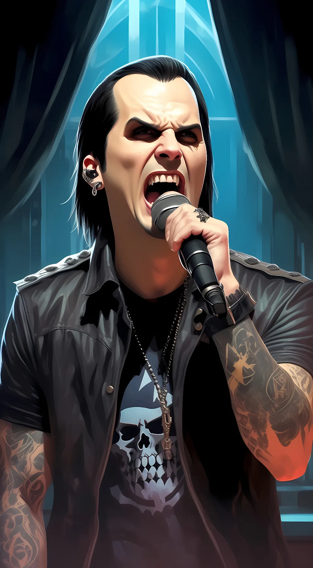 ai character: MShadows background