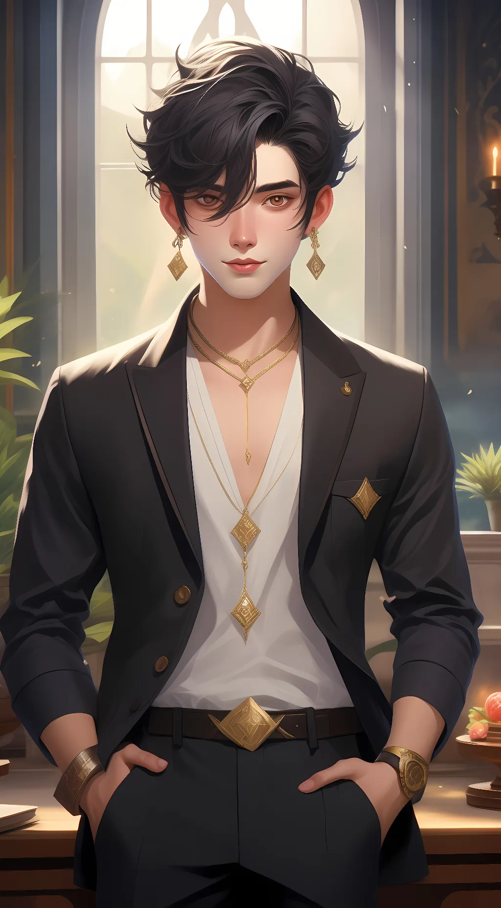 ai character: James background