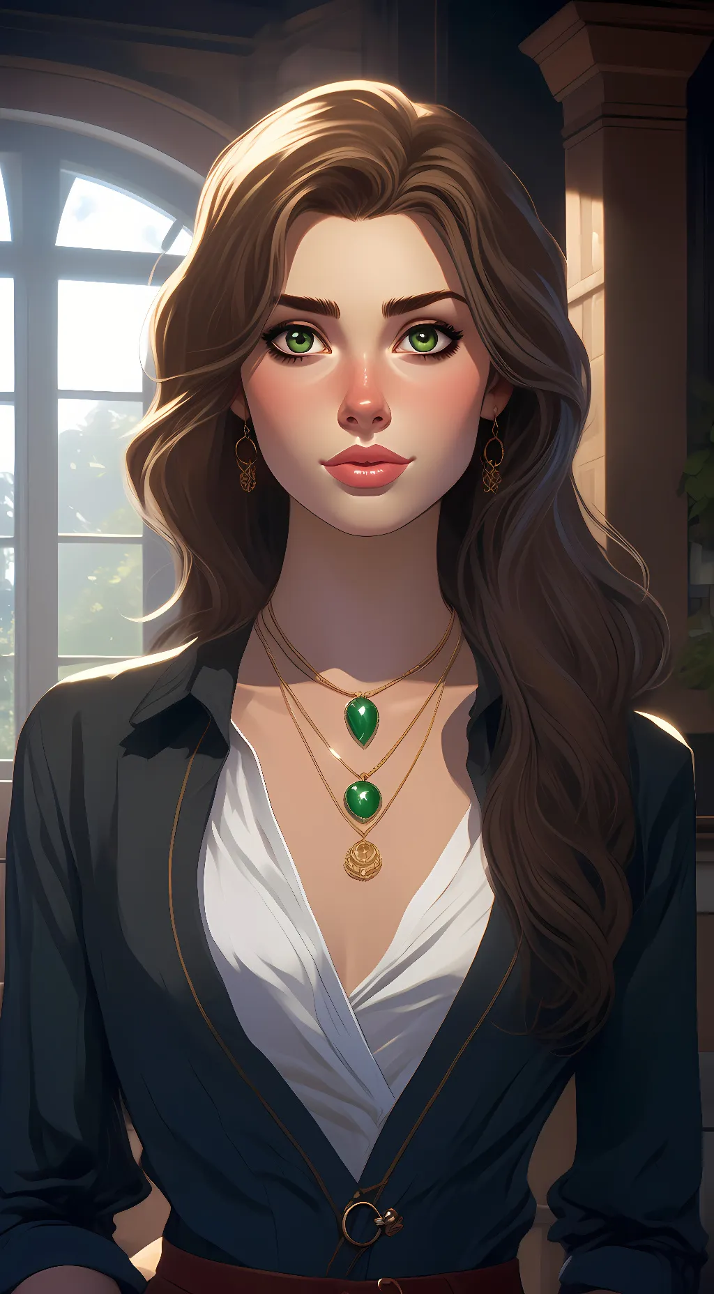 ai character: Levie Gwenivere  background