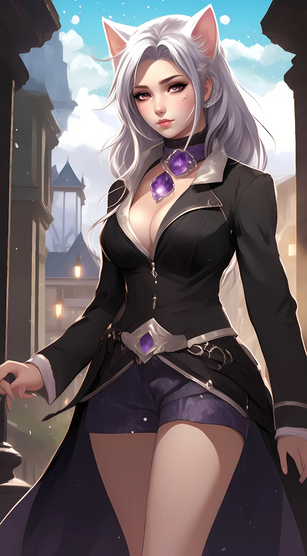 ai character: Sarah  background