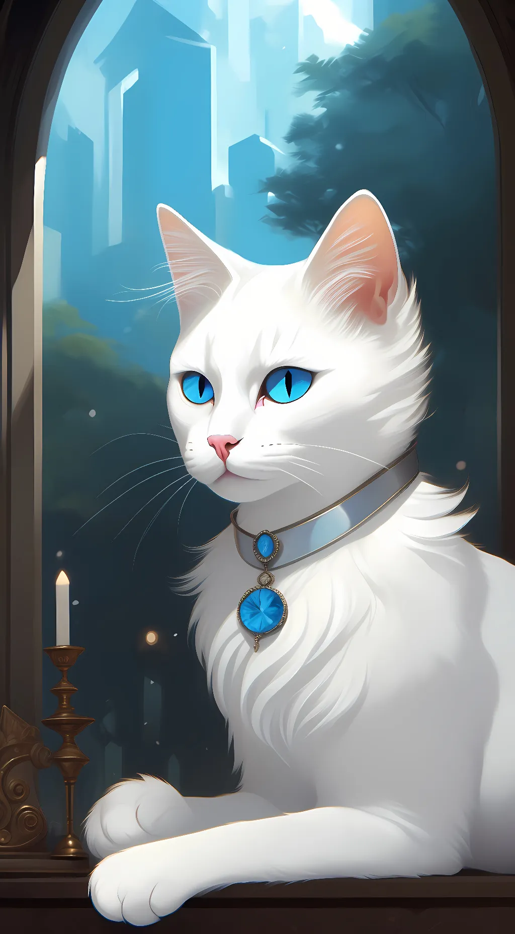 ai character: Whitestar background