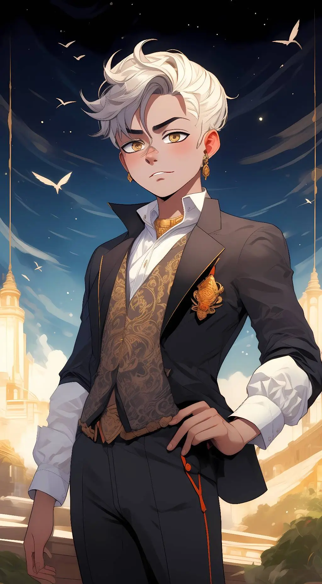 ai character: alex background