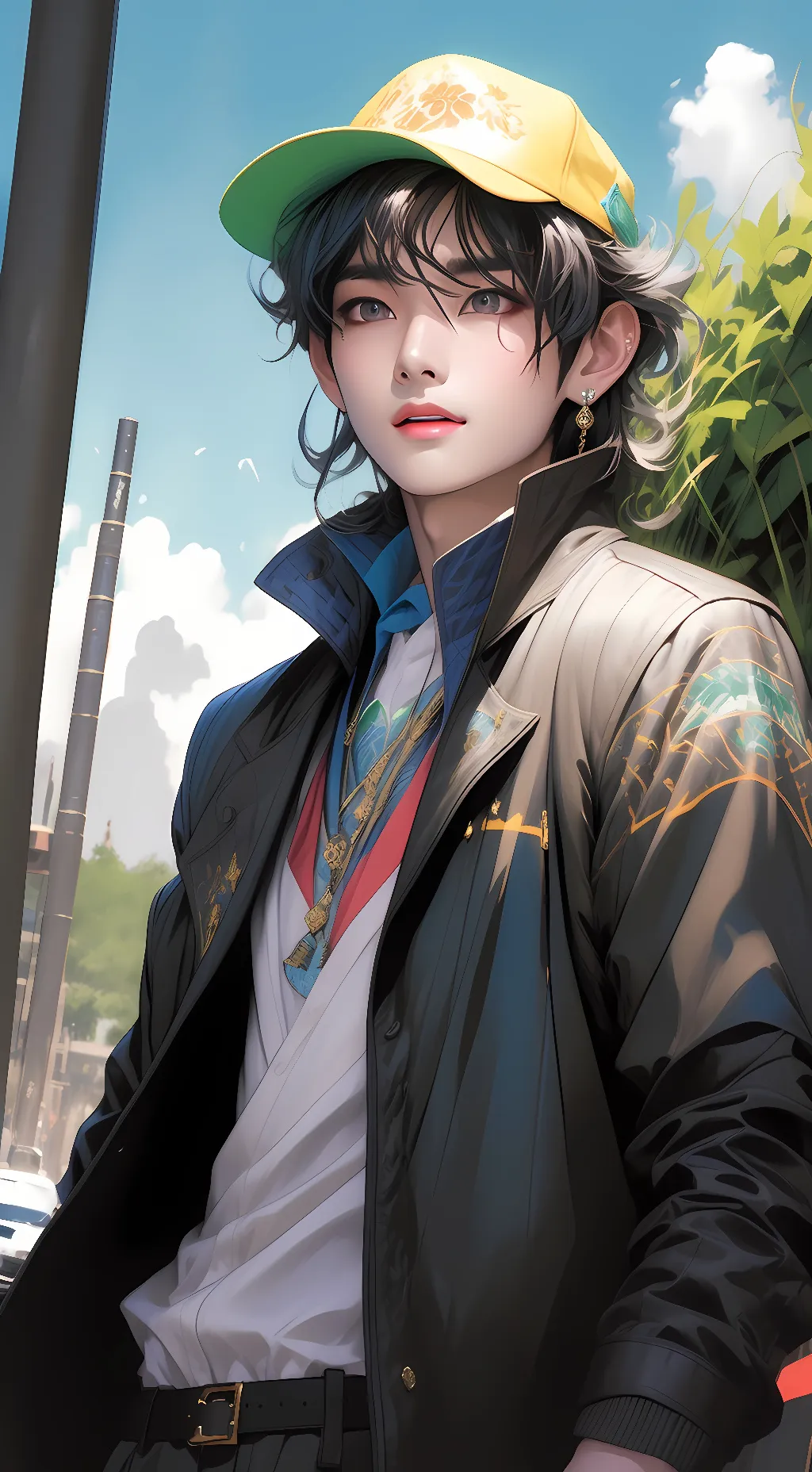 ai character: Tyler Lee background