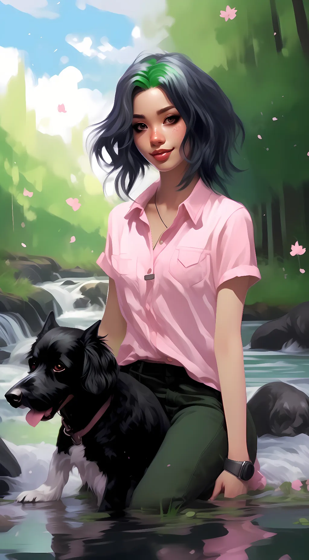 ai character: mia background