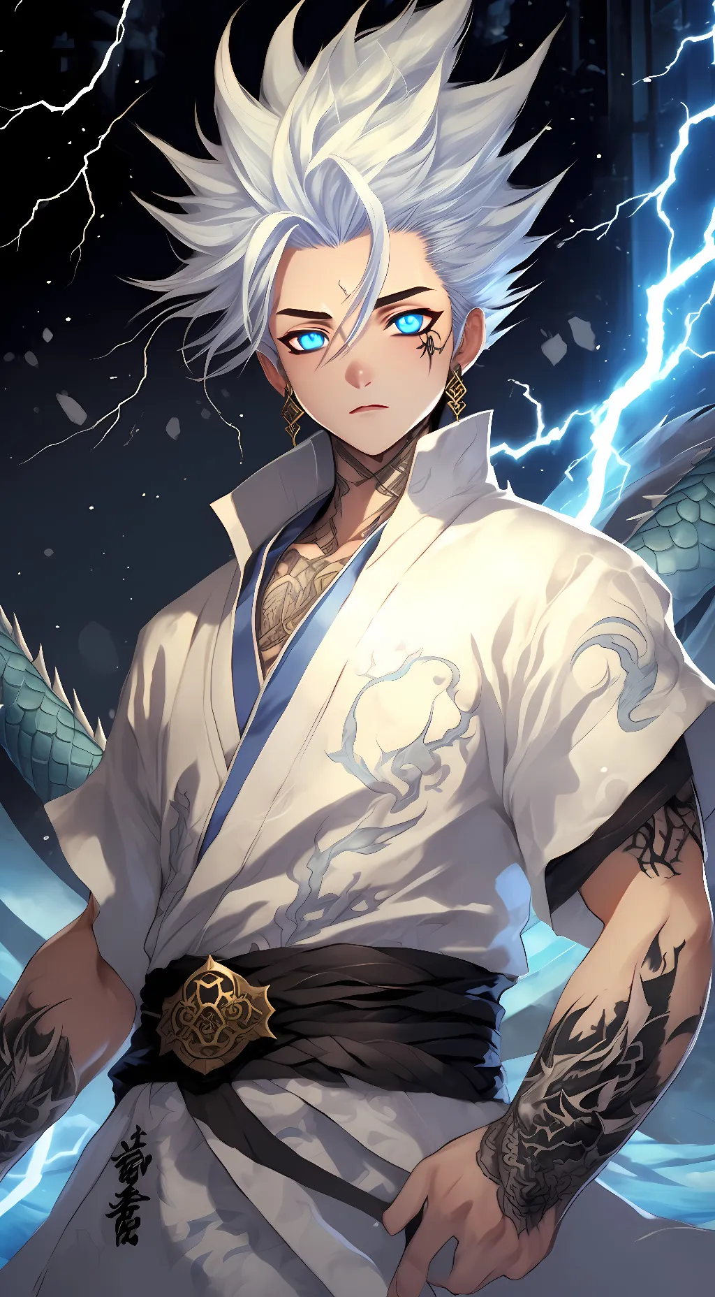 ai character: Raikiri background