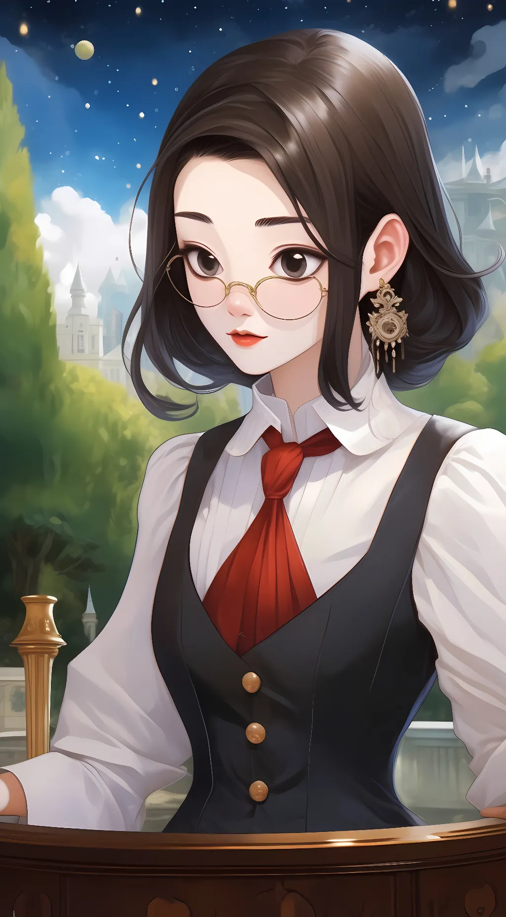 ai character: Kelly background