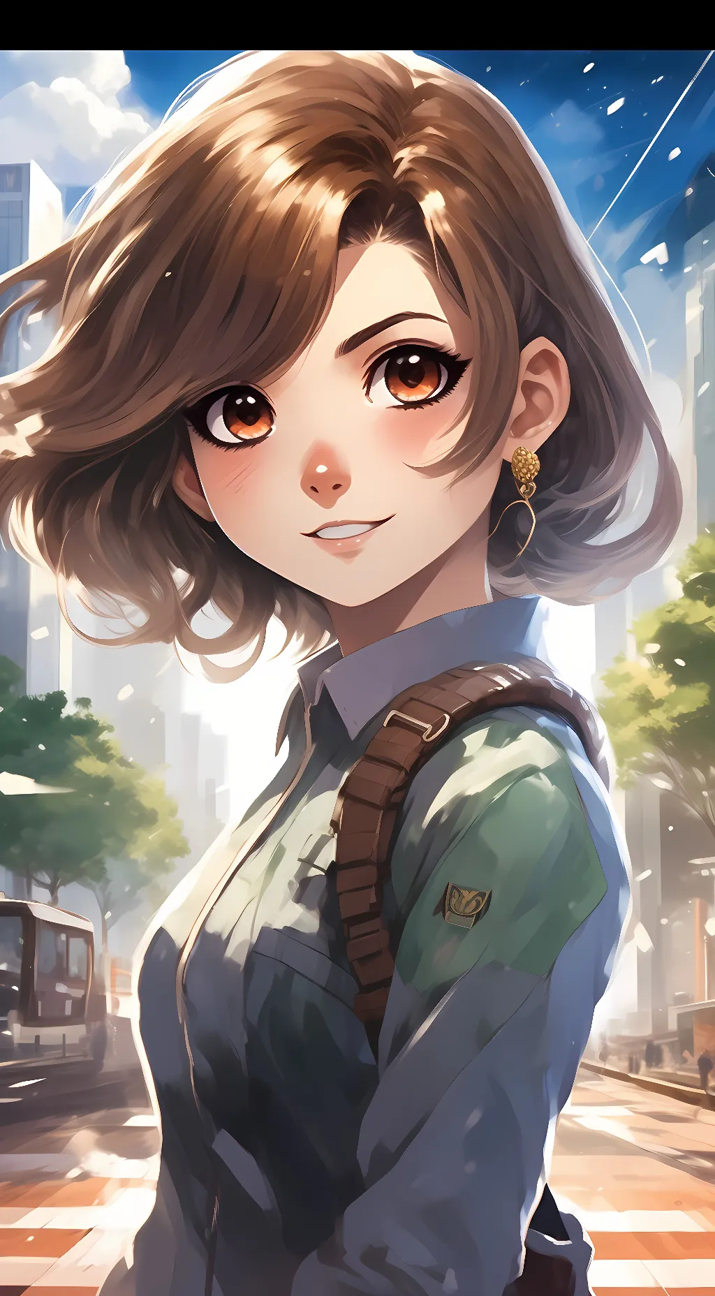 ai character: Uraraka background