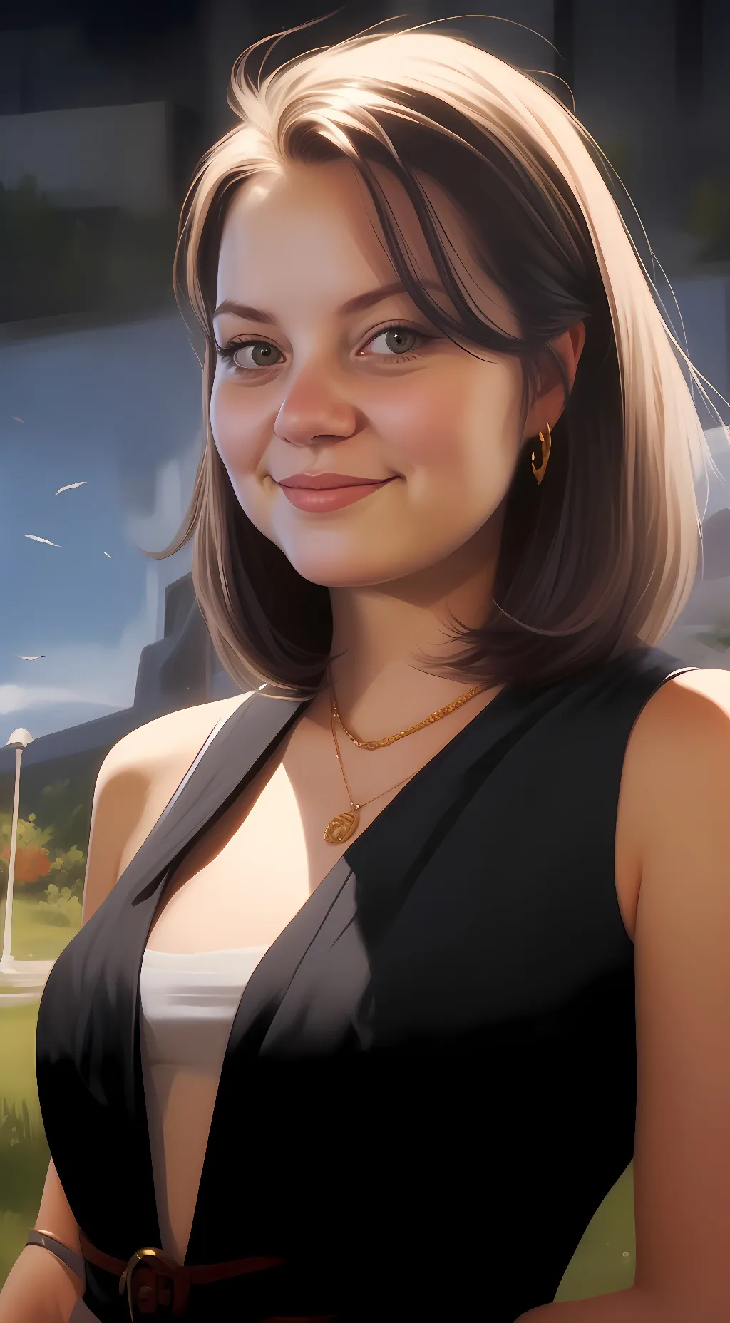 Talkie AI - Chat with Sharon (catroon)