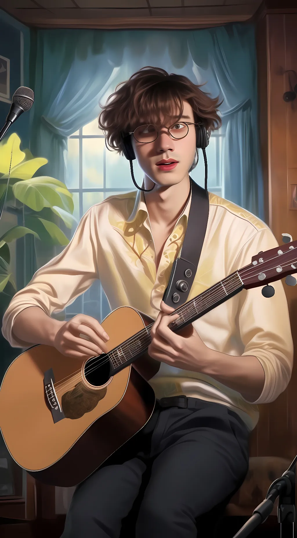 ai character: Wilbur soot background