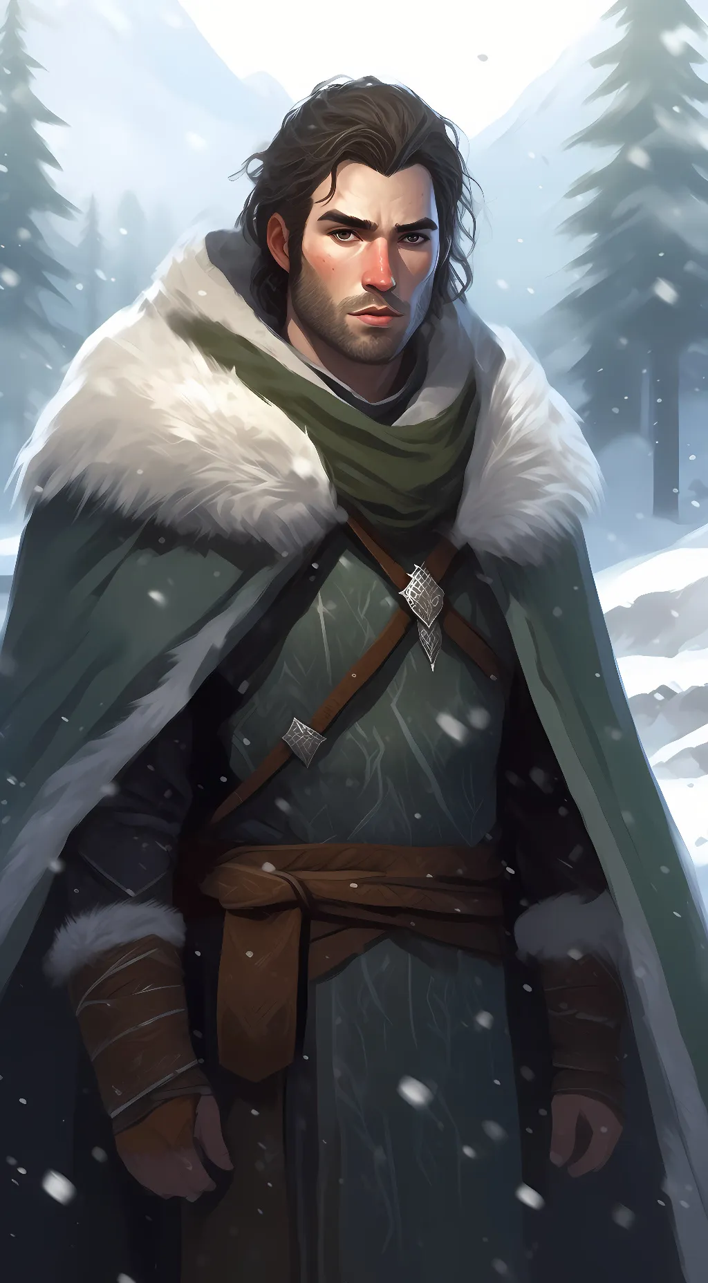 ai character: Marcus  background