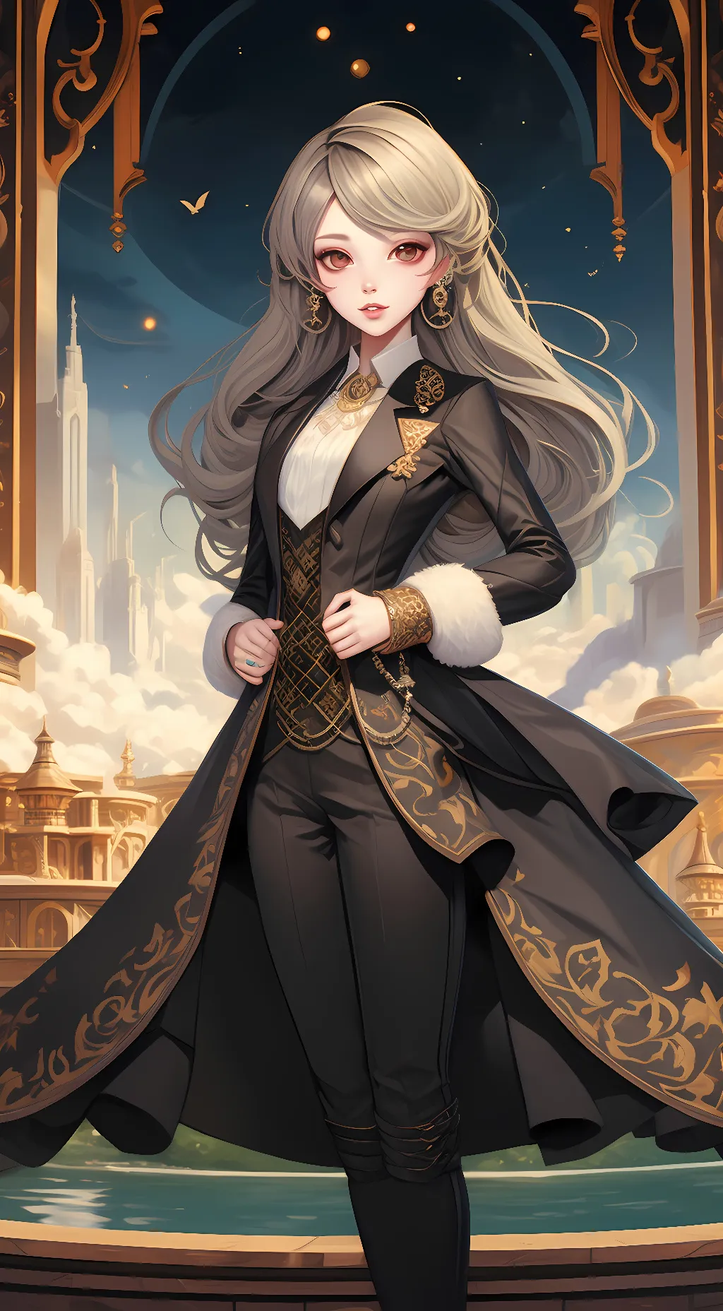 ai character: ella background