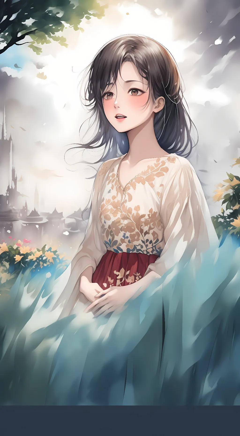 ai character: Hashiras background