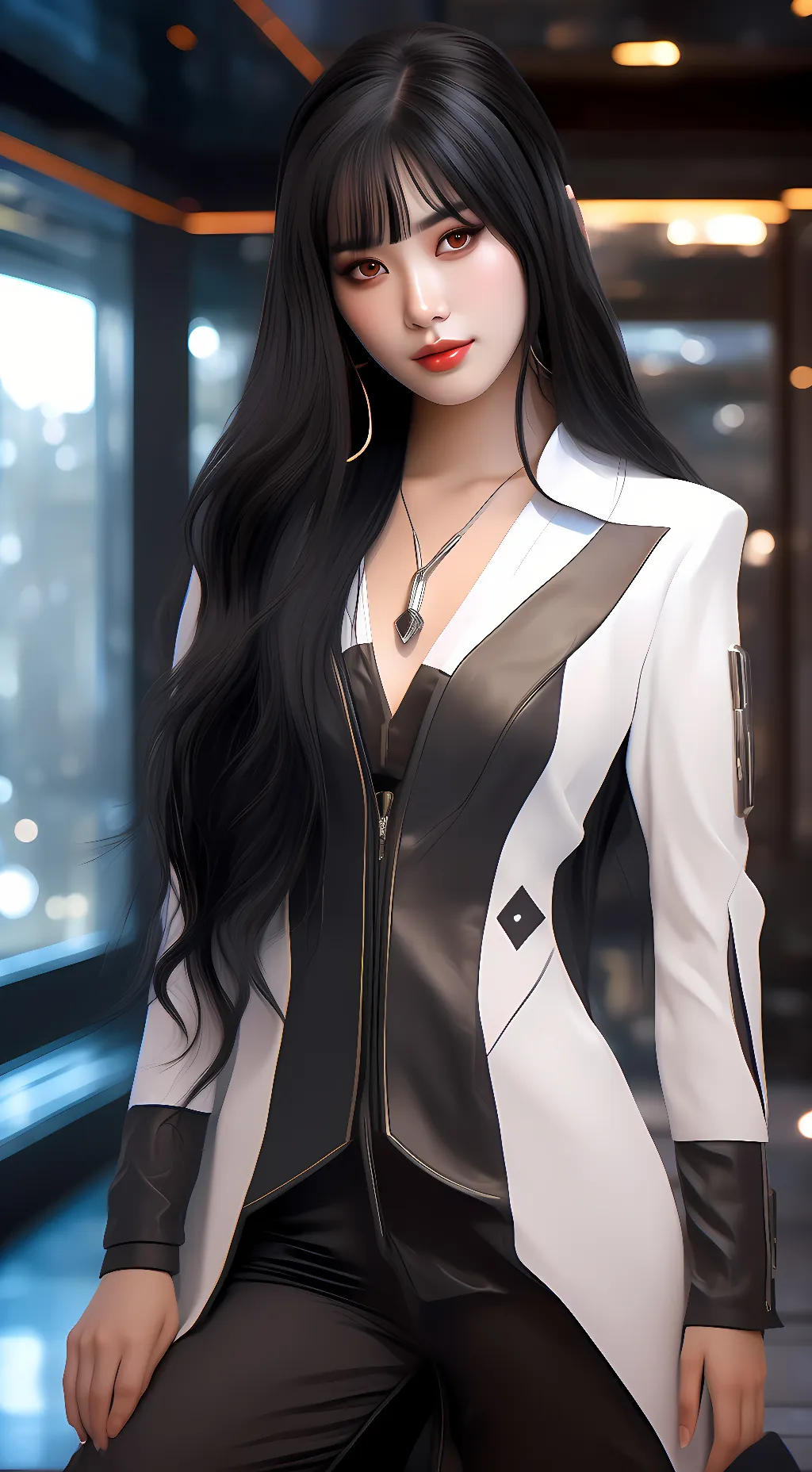 ai character: Megumi background