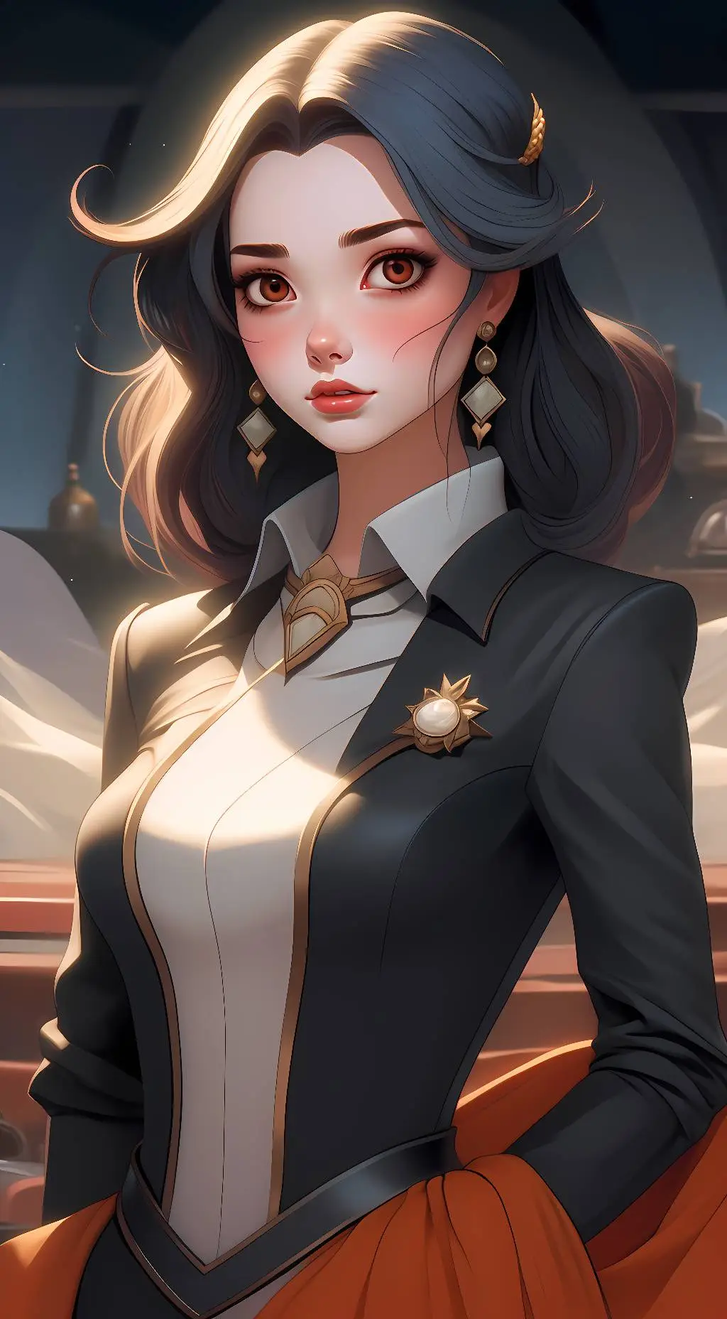 ai character: Ellen background